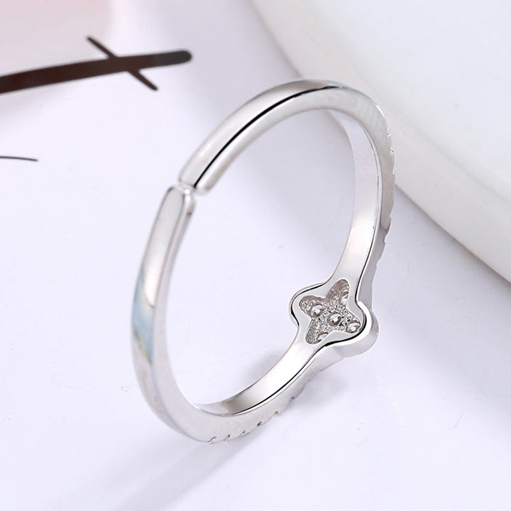Women's ring with sparkling zirconia embellishment and elegant design Nin Boutique