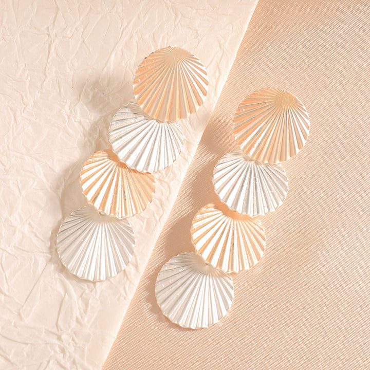 Women's earrings in nautical shell design Nin Boutique