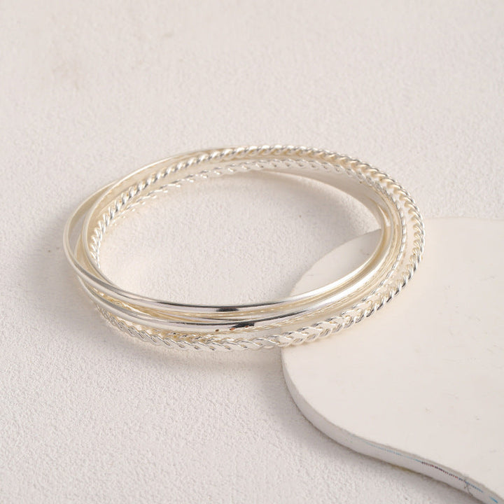 Women Bracelet Set with intricate, braided and simple designs Nin Boutique