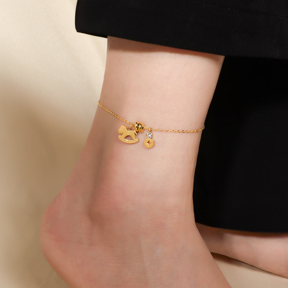 Women Toy Charm Ankle Bracelet Nin Boutique