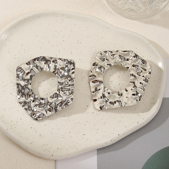 Women's earrings in artistic, geometric design Nin Boutique