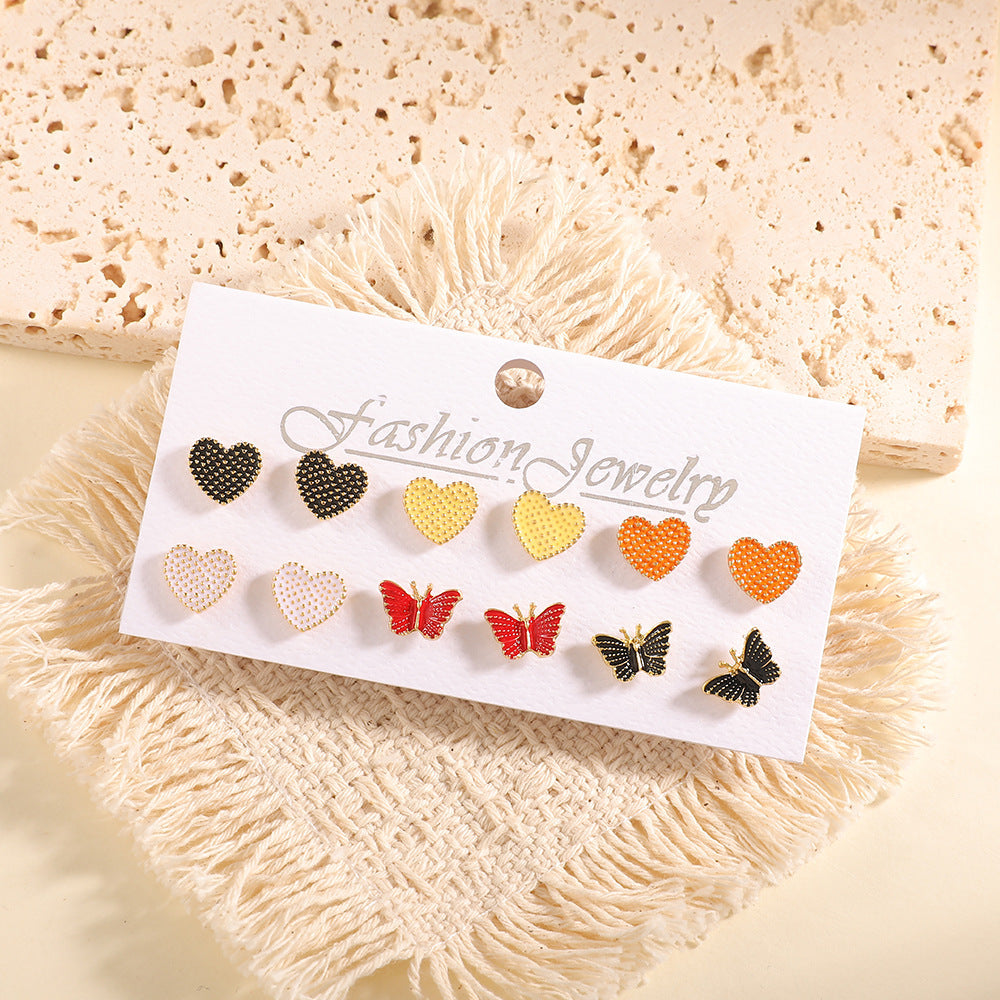 Women’s Earrings Set with Fruity Design Nin Boutique