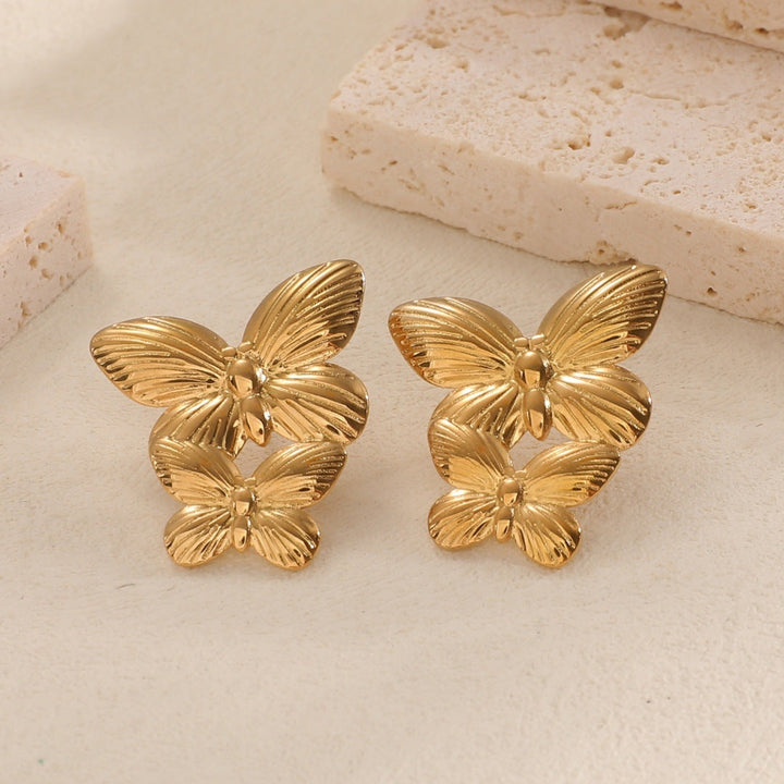 Women's earrings in elegant bow design Nin Boutique