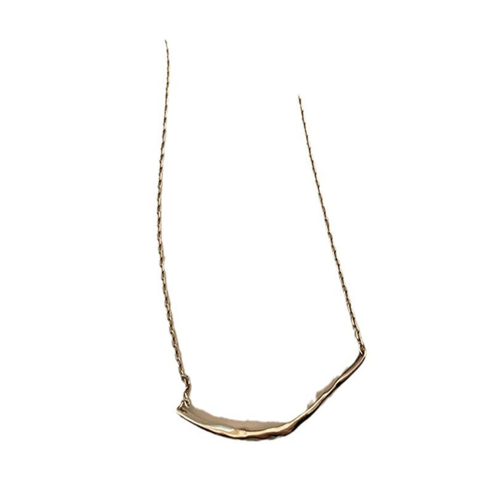 Ladies Minimalist Necklace in Elegant Wave Design Nin Boutique