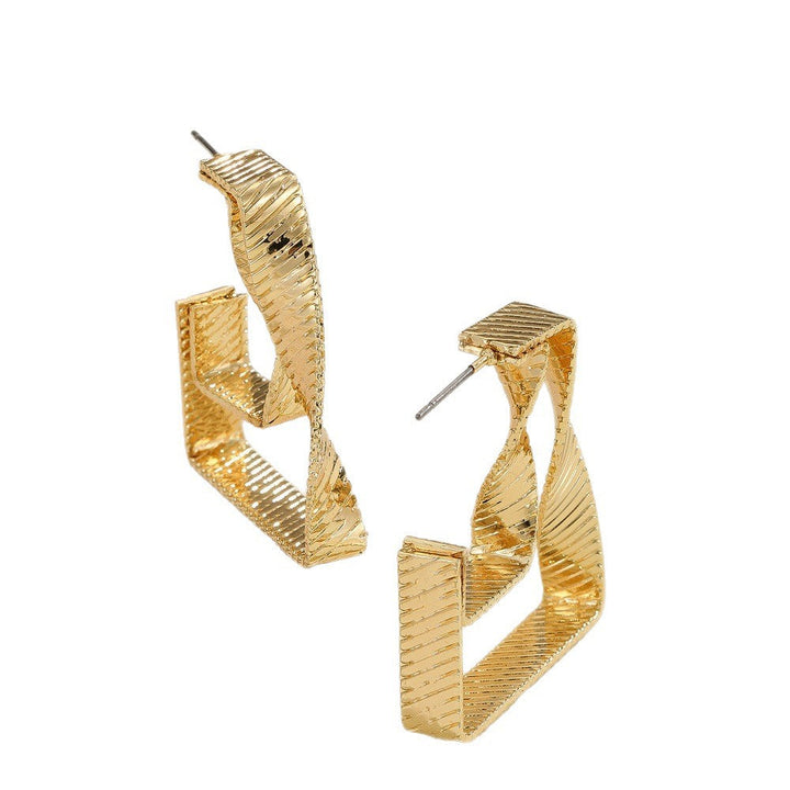 Women's earrings with innovative wave pattern Nin Boutique