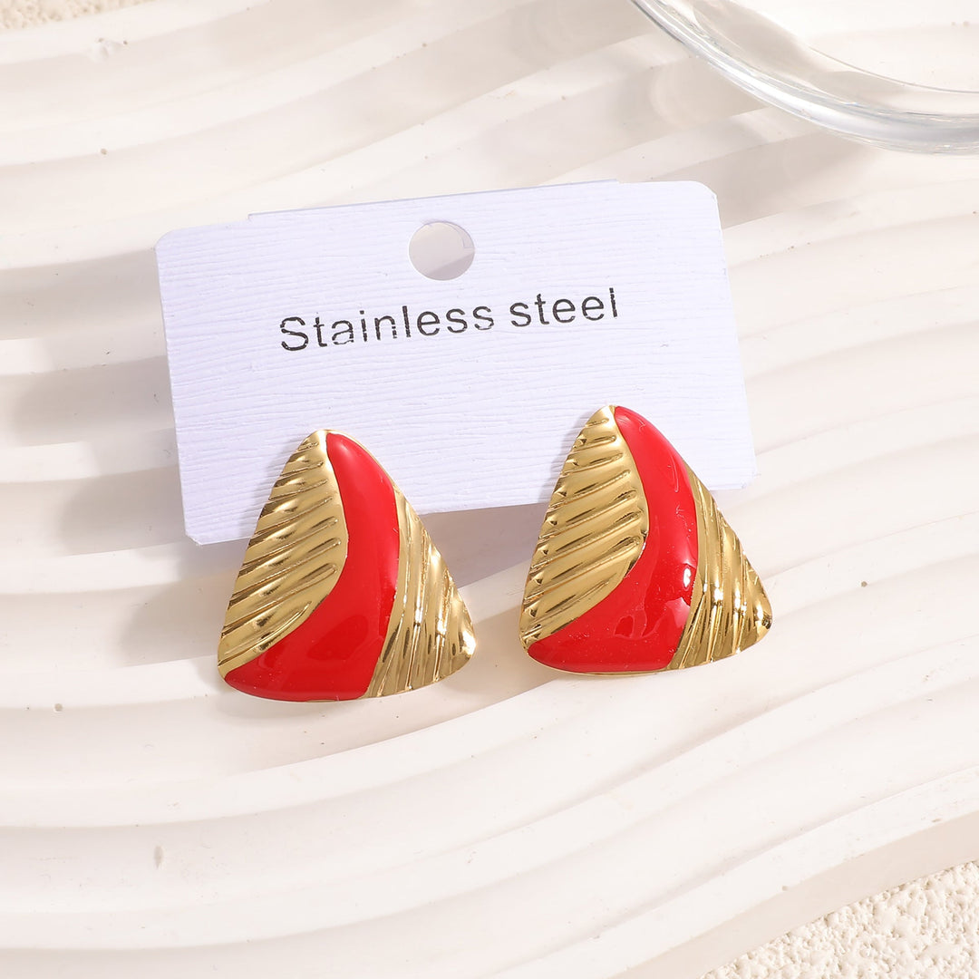 Women's earrings in modern geometric design Nin Boutique