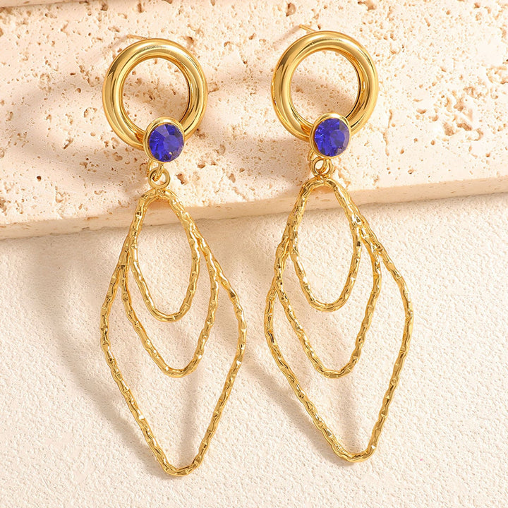 Women's earrings with elegant, shimmering design Nin Boutique