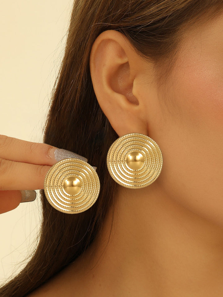 Women's earrings in exclusive sunflower style Nin Boutique