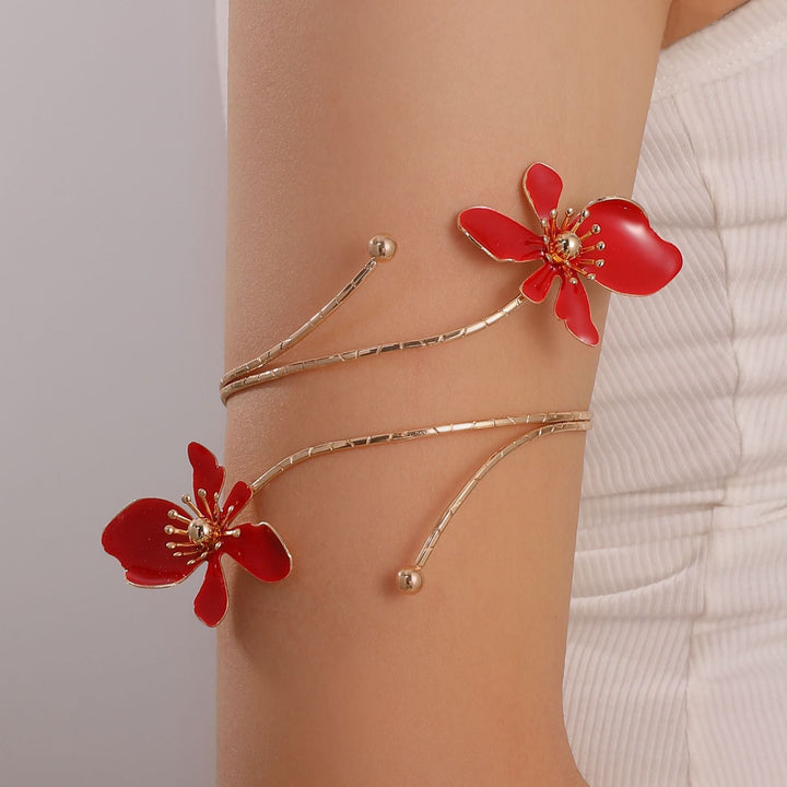 Women's bangle with magnificent floral design Nin Boutique