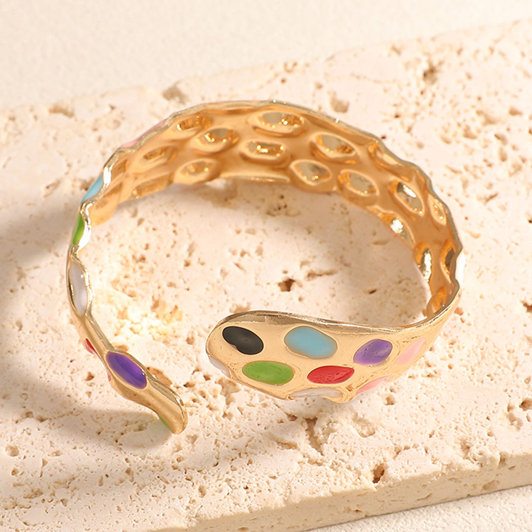 Women Open Bangle in Elegant Snake Design Nin Boutique