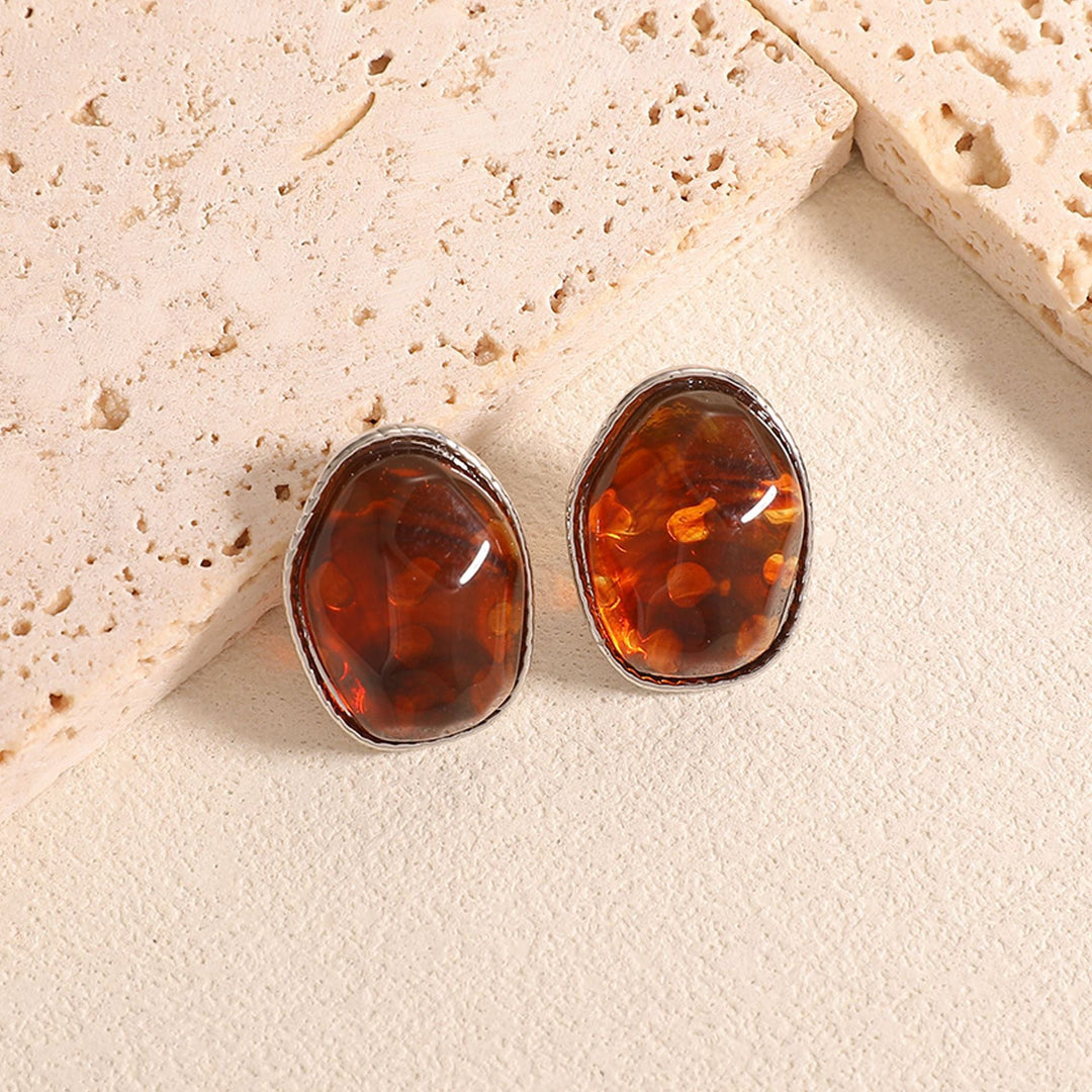 Women's earrings with intricate design and high-quality semi-precious stone Nin Boutique