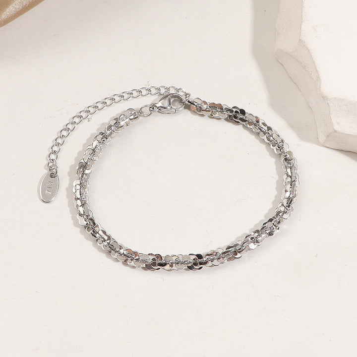 Women's Sparkling Chain Ankle Bracelet Nin Boutique