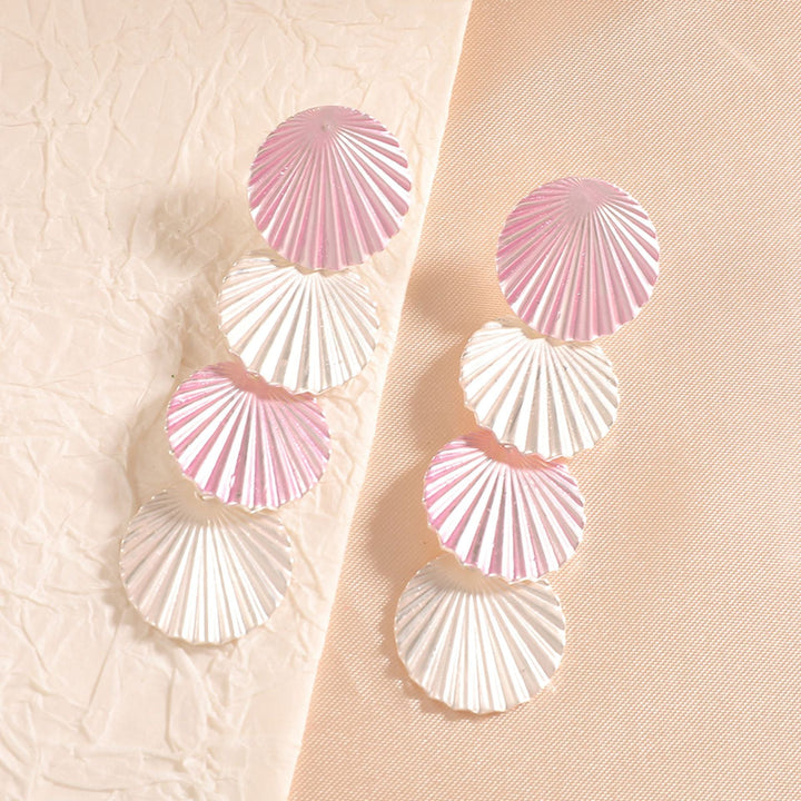 Women's earrings in nautical shell design Nin Boutique