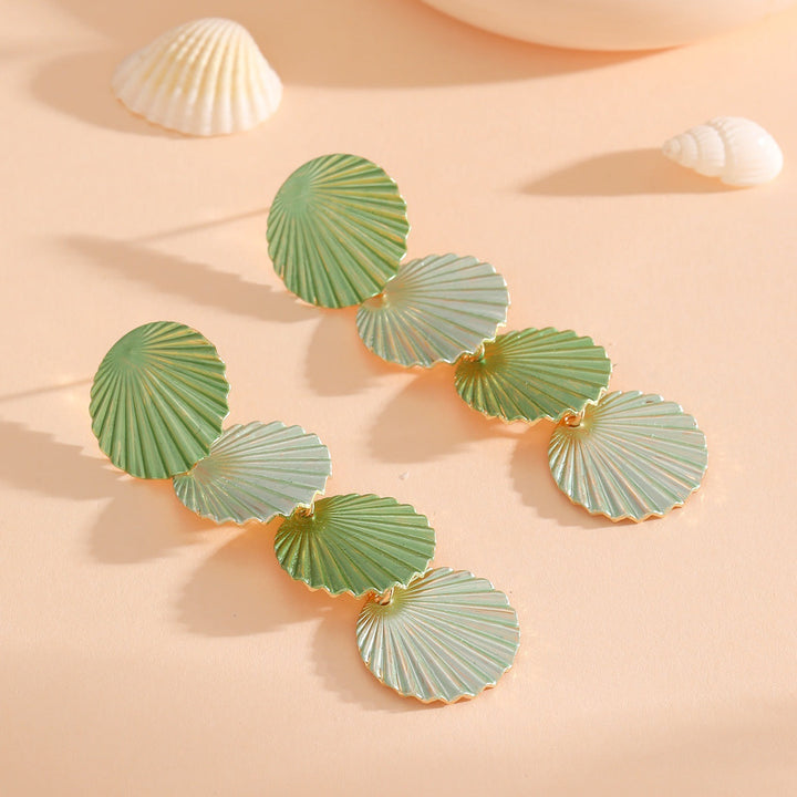 Women's earrings in nautical shell design Nin Boutique