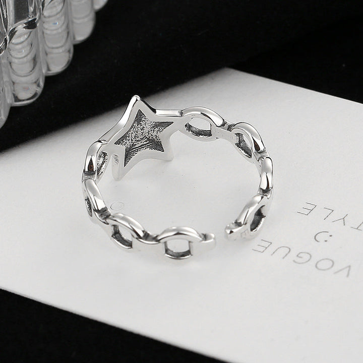 Ladies' ring with sparkling star motif and high-quality craftsmanship Nin Boutique