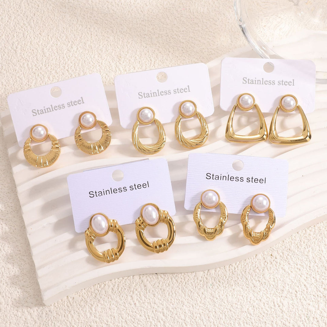 Women’s earrings in stylish heart design Nin Boutique