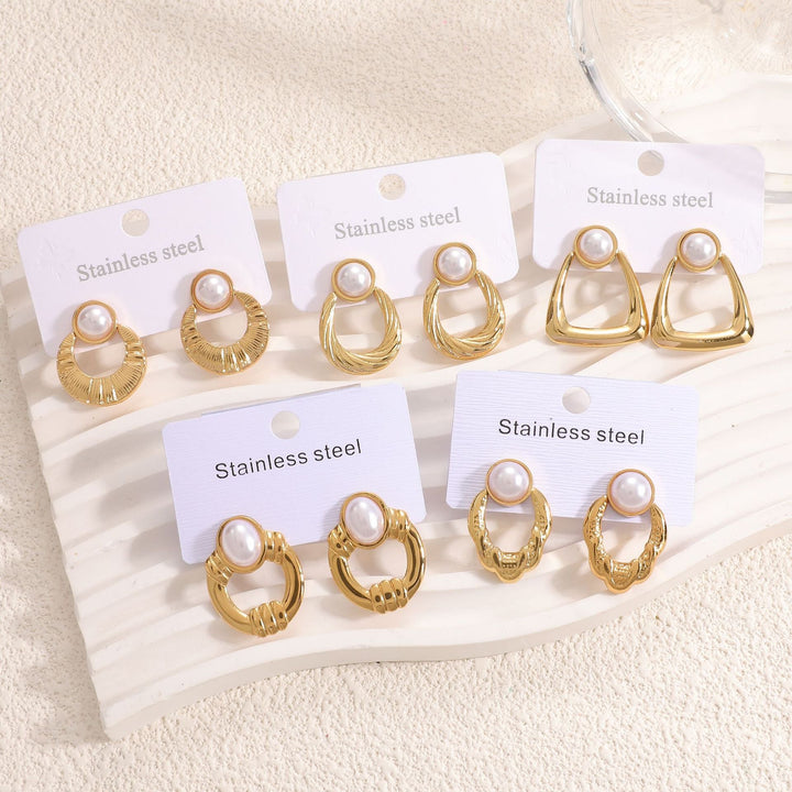 Women’s earrings in stylish heart design Nin Boutique