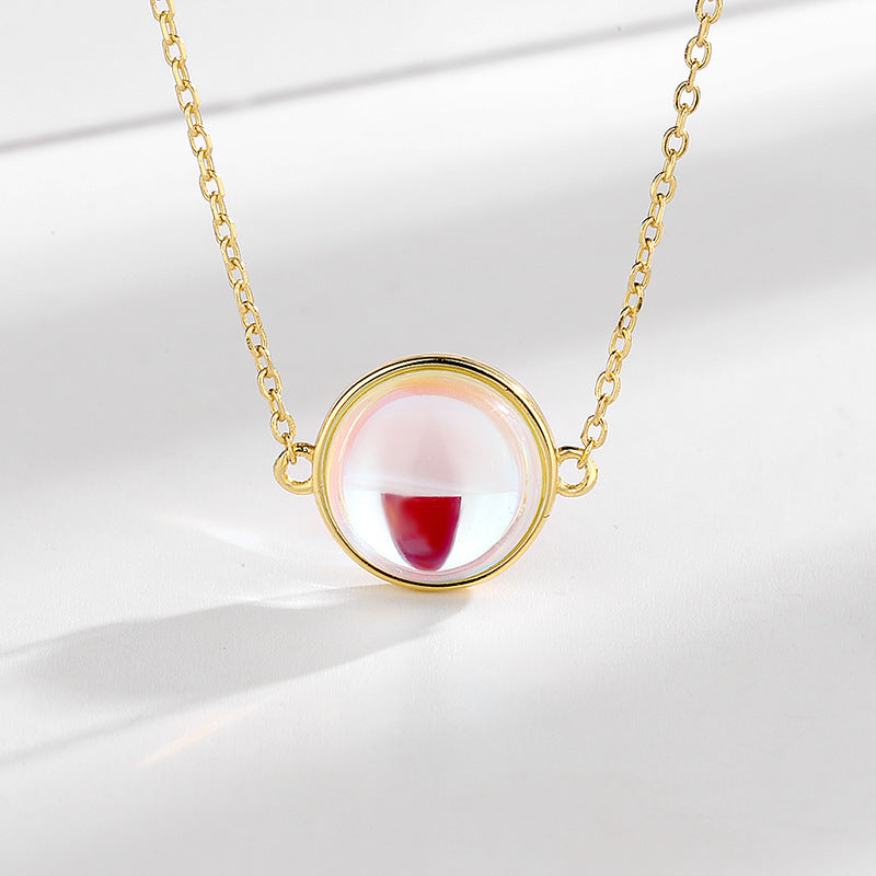 Women’s necklace with creative, shimmering pendant and playful design Nin Boutique