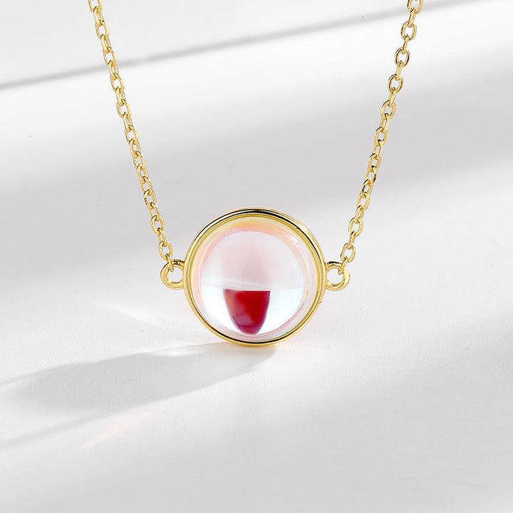 Women’s necklace with creative, shimmering pendant and playful design Nin Boutique