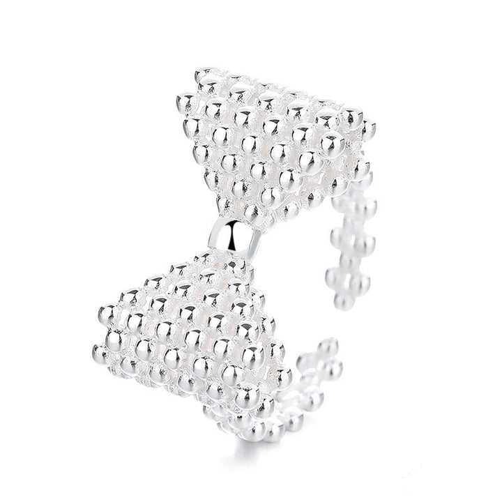 Women's Open Ring with Elegant Bow Design Nin Boutique