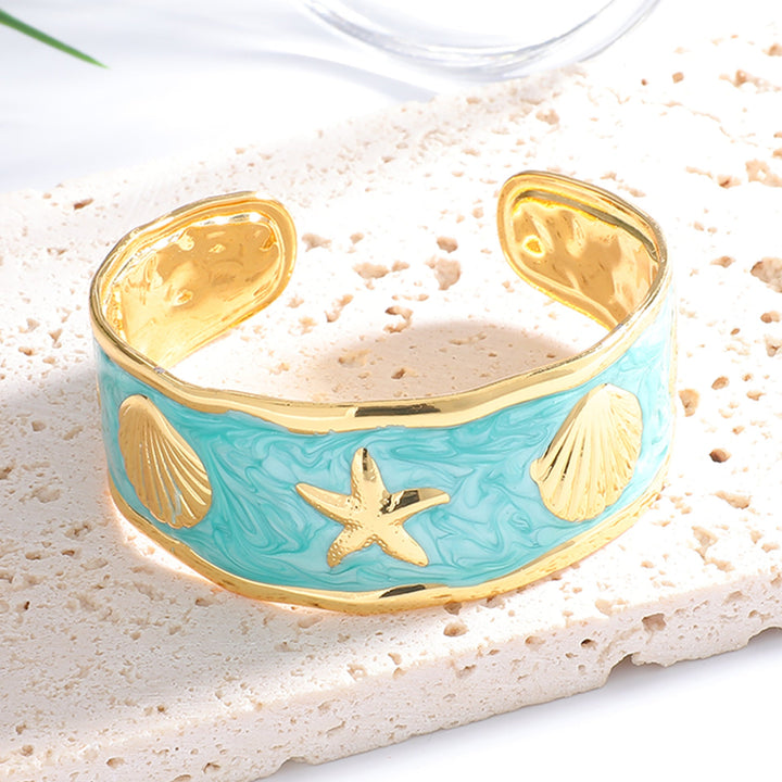Women’s bracelet with maritime shell and starfish design Nin Boutique