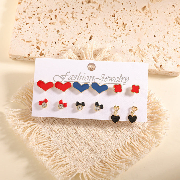 Women’s Earrings Set with Fruity Design Nin Boutique