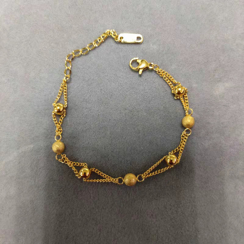 Women Fine Chains Ball Anklet Nin Boutique