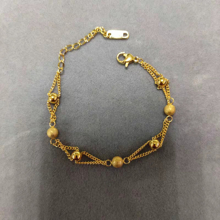 Women Fine Chains Ball Anklet Nin Boutique