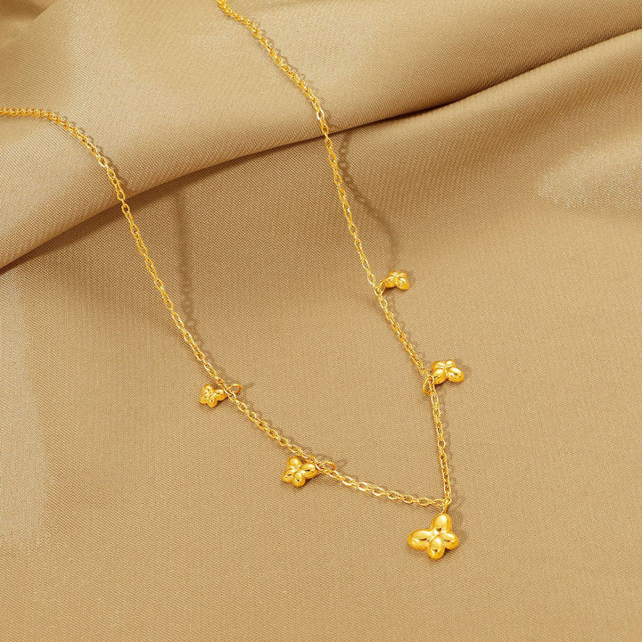 Women Flower Charm Ankle Bracelet Nin Boutique