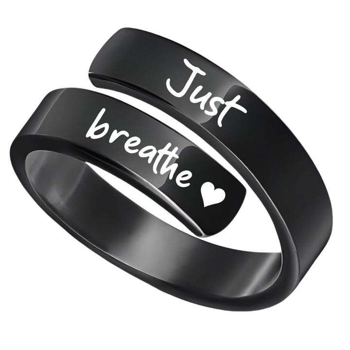 Women’s Motivational Ring with Inspiring Engravings Nin Boutique