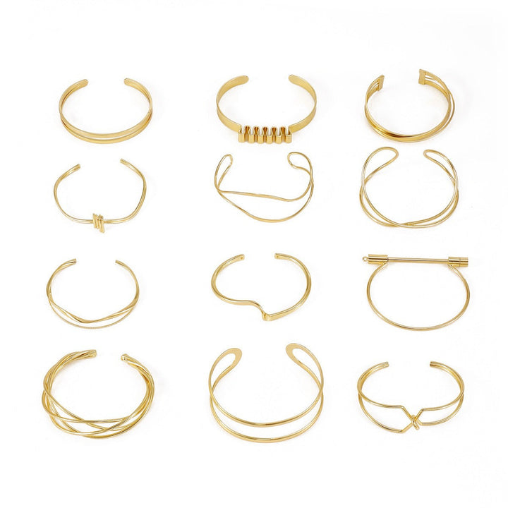 Women's bangle with elegant curved design Nin Boutique