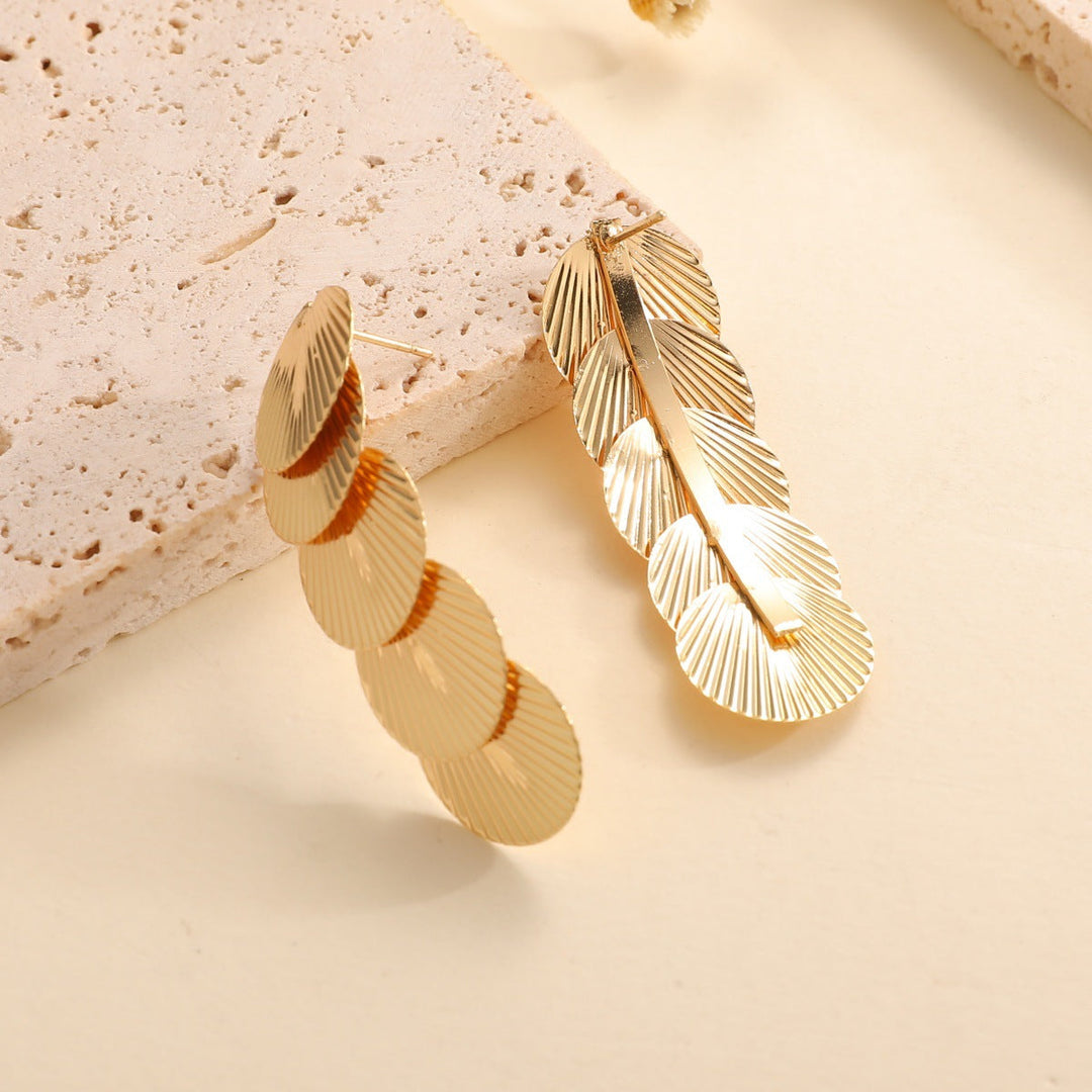 Women's earrings in modern Art Deco design Nin Boutique