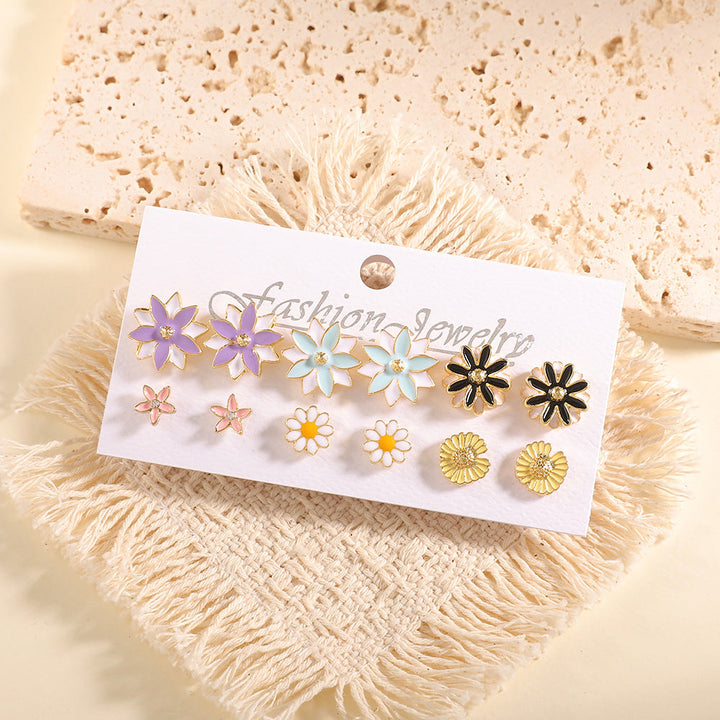 Women’s Earrings Set with Fruity Design Nin Boutique