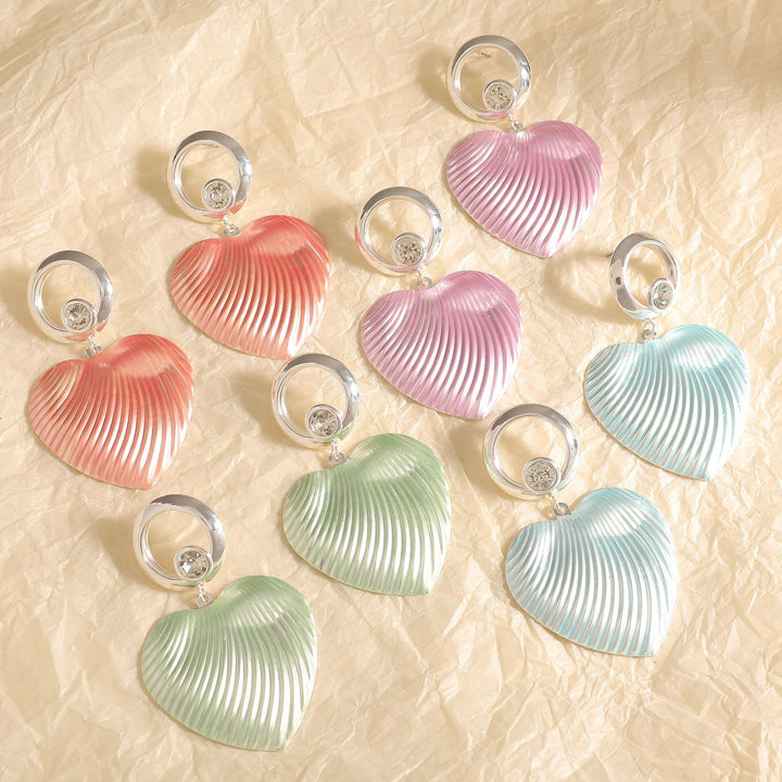Women's earrings with elaborate heart design Nin Boutique