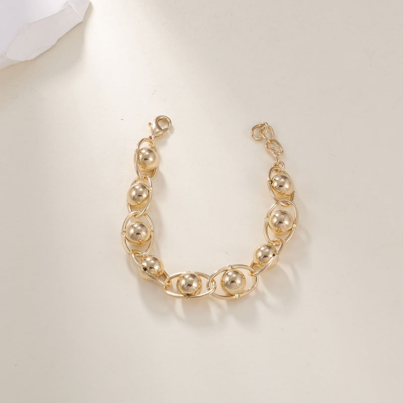 Women's bracelet with sparkling crystal beads Nin Boutique