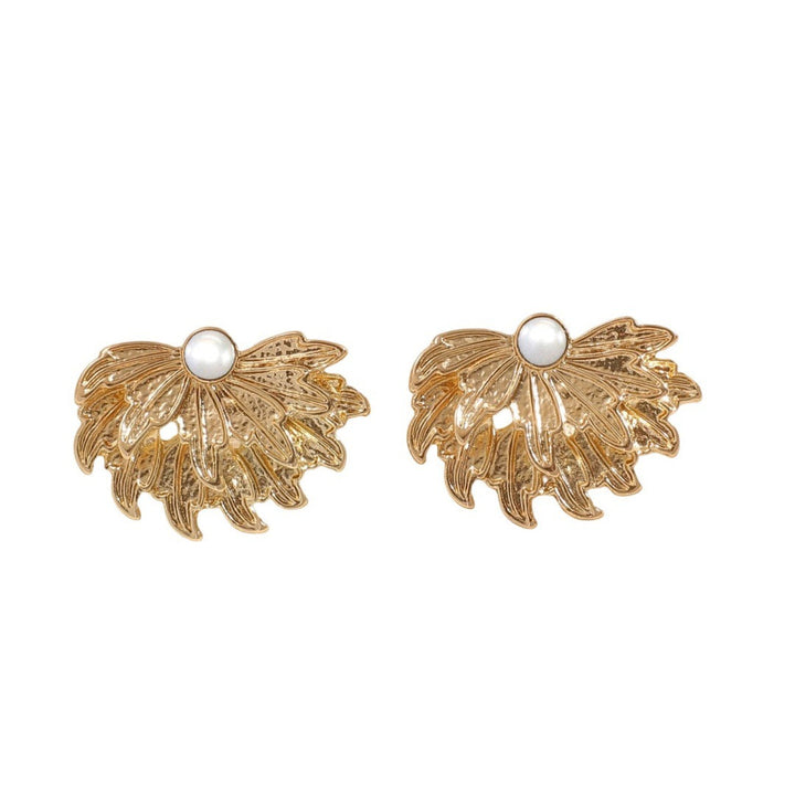 Women's earrings in elegant petal design Nin Boutique