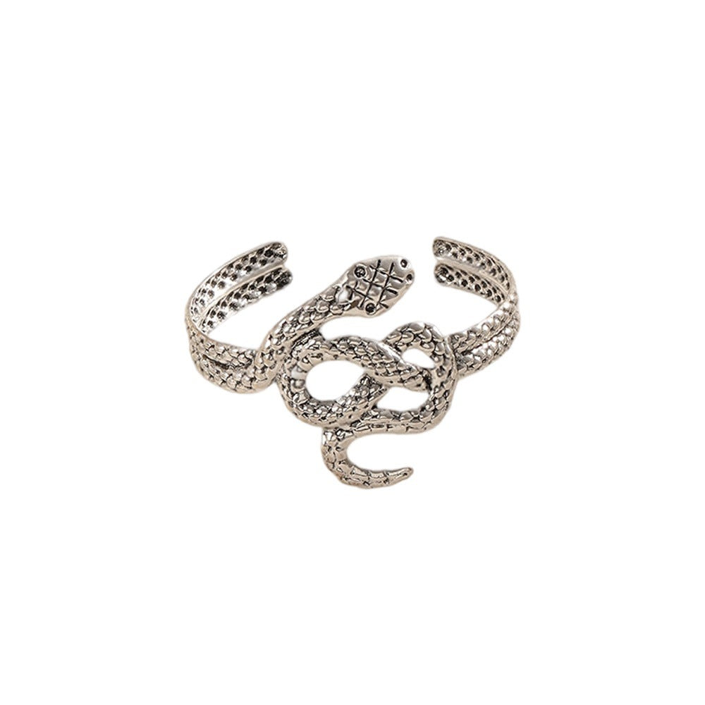 Women's Open Bangle in Unique Snake Design Nin Boutique