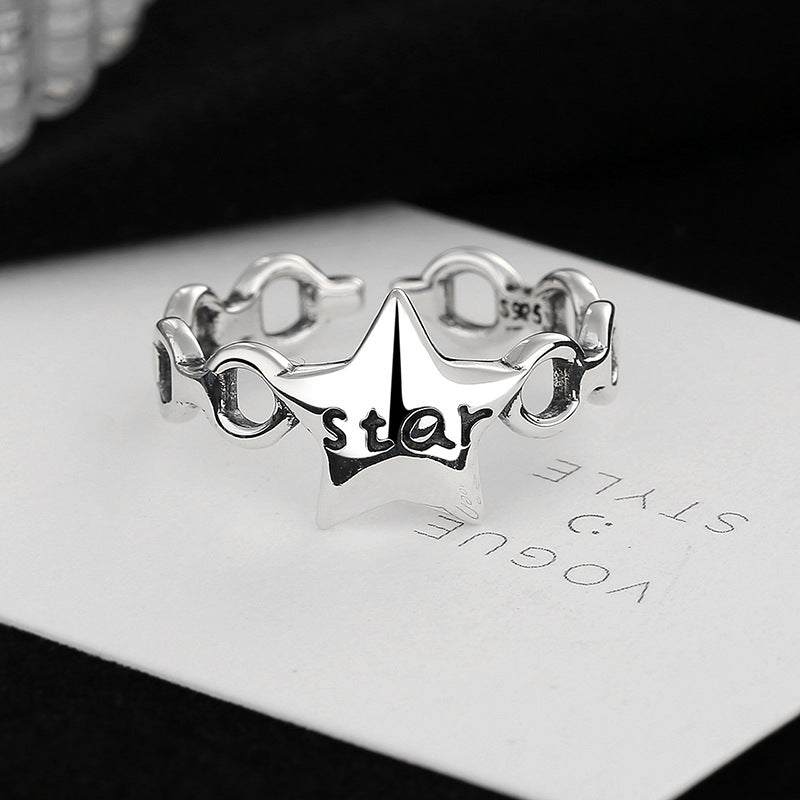 Ladies' ring with sparkling star motif and high-quality craftsmanship Nin Boutique