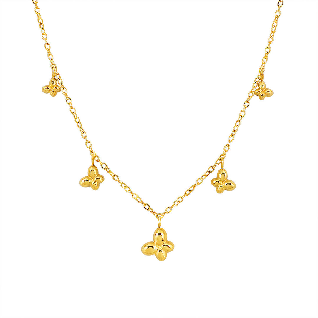 Women Flower Charm Ankle Bracelet Nin Boutique