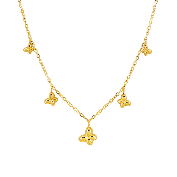 Women Flower Charm Ankle Bracelet Nin Boutique