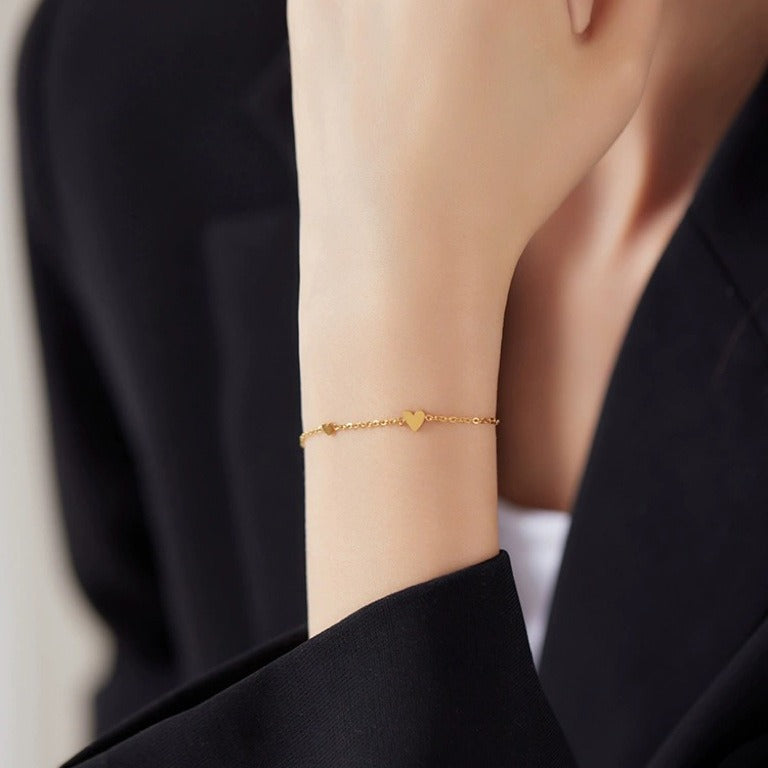 Women Heart-Accent Necklace Anklet Nin Boutique
