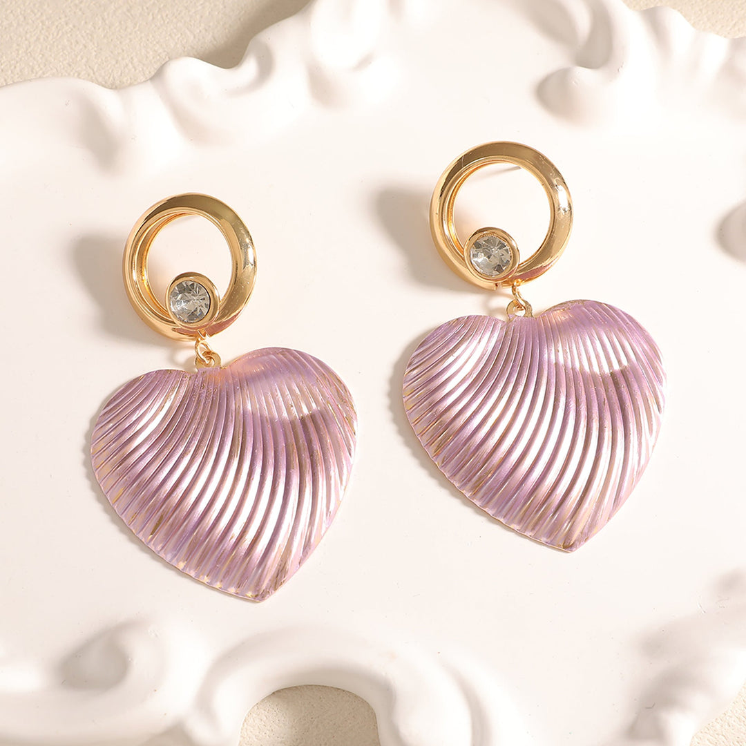 Women's earrings with elaborate heart design Nin Boutique