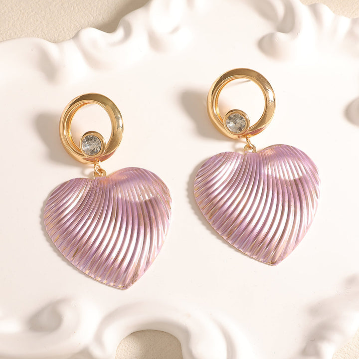Women's earrings with elaborate heart design Nin Boutique