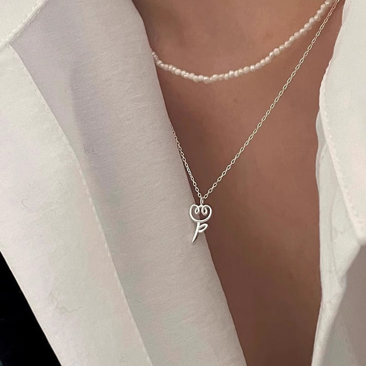 Women's Necklace with Creative Plant Motif Nin Boutique