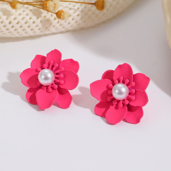 Women's earrings in elegant flower design Nin Boutique