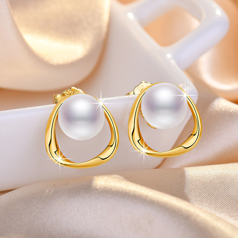 Women's earrings with high-quality pearl and elegant design Nin Boutique