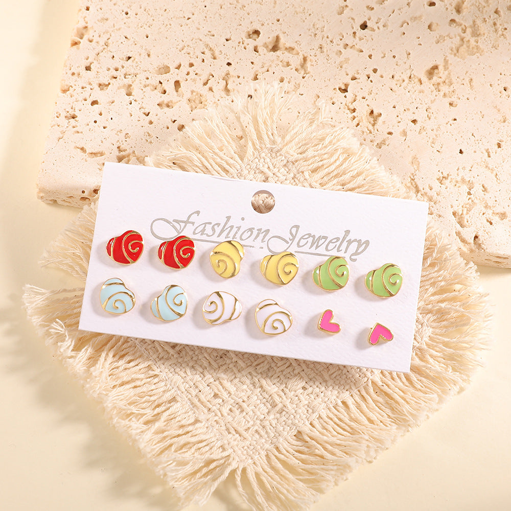 Women’s Earrings Set with Fruity Design Nin Boutique