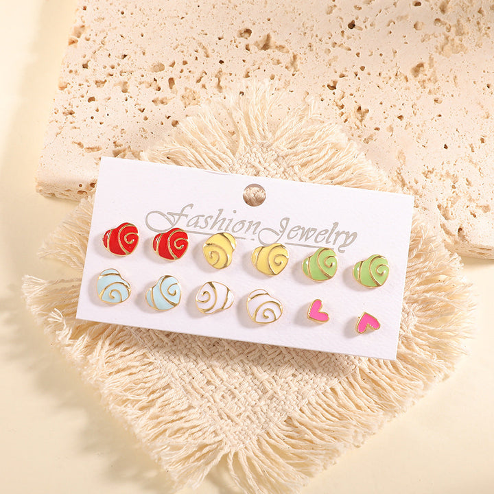 Women’s Earrings Set with Fruity Design Nin Boutique