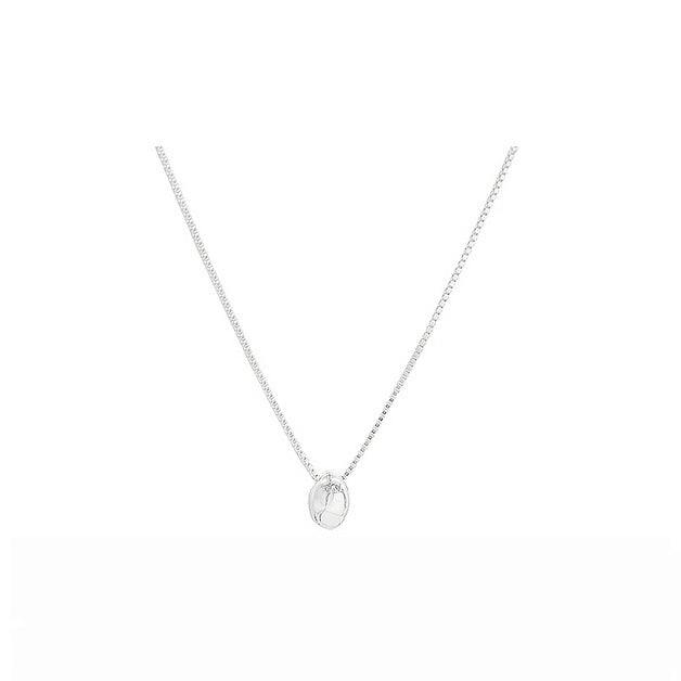 Women's necklace with elegant pearl design and fine silver chain Nin Boutique