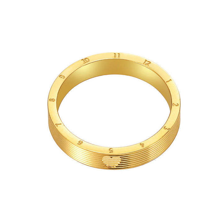 Ladies stylish ring with textured design Nin Boutique